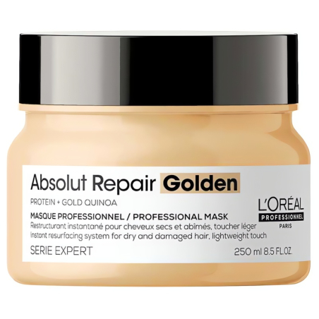 Regenerační maska pro poškozené jemné vlasy Serie Expert Absolut Repair Gold Quinoa + Protein L'Oréal Professionnel - 250 ml
