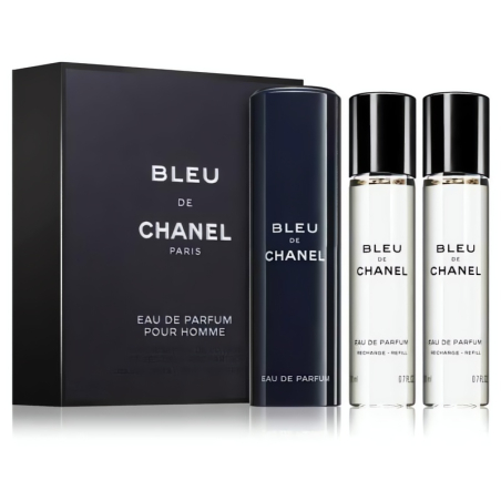 Bleu De Chanel / EDP 20 ml (plnitelný flakon) + náplň Chanel - 2 x 20 ml