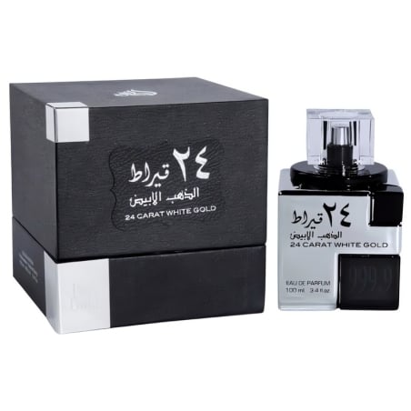 24 Carat White Gold / EDP Lattafa - 100 ml