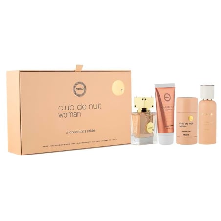 Club De Nuit Women / EDP 30 ml + tuhý deodorant 75 ml + krém na ruce 50 ml + vlasový sprej Armaf - 55 ml