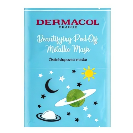 Dermacol Beautifying Peel-Off Metalic Mask 15 ml