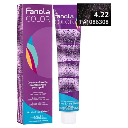 Fanola Color Professional Hair Colouring Cream 4.22 100 ml
