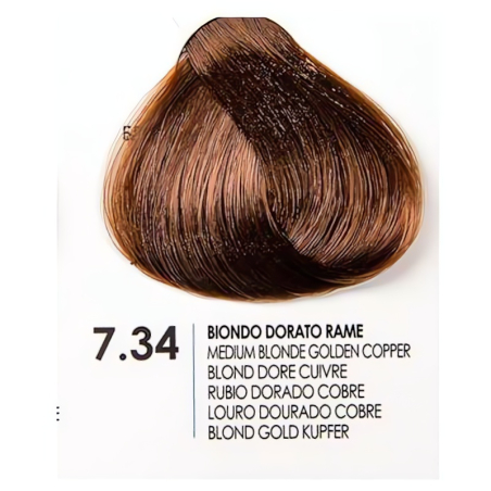 Fanola Oro Therapy Color Keratin Oro Puro 7.34 100 ml