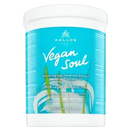 Kallos Vegan Soul Volumizing Hair Mask 1000 ml