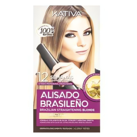 Kativa Brazilian Straightening Blonde Kit 225 ml