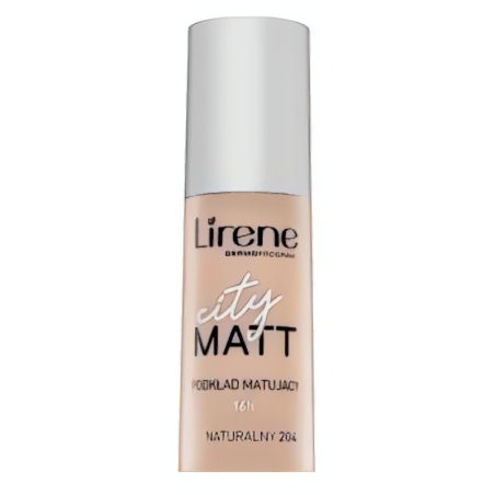 Lirene City Matt Mattifying Liquid Foundation 204 Natural 30 ml