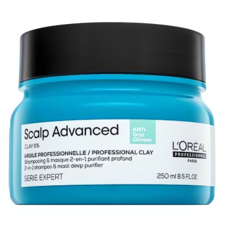 L´Oréal Professionnel Scalp Advanced Anti-Oiliness Professional Clay 2-in-1 Shampoo & Mask Deep Purifier 250 ml