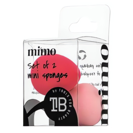 MIMO Set of 2 Mini Sponges Pink
