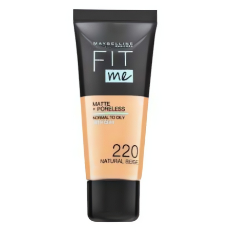 Maybelline Fit Me! Foundation Matte + Poreless 220 Natural Beige 30 ml