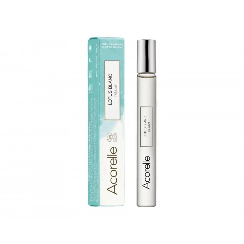 Parfemová voda BIO lotus blanc unisex roll - on Acorelle - 10 ml
