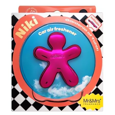 Mr&Mrs Fragrance Niki Car Air Freshener Gardenia of Tahiti