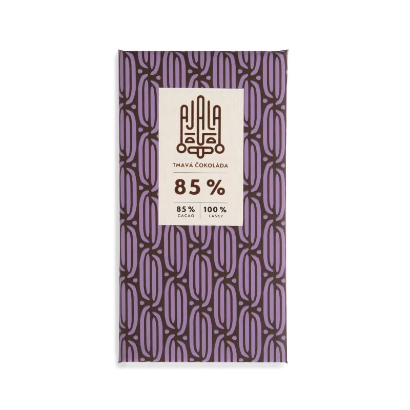 Tmavá čokoláda 85% BIO Ajala Chocolate - 45 g Tmavá čokoláda 85% BIO Ajala Chocolate - 45 g