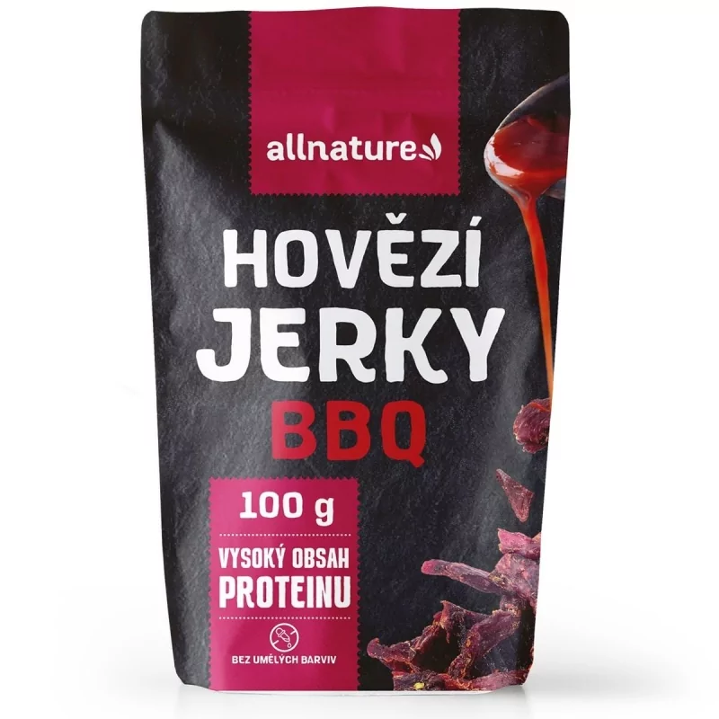 Beef BBQ Jerky Allnature - 100 g Beef BBQ Jerky Allnature - 100 g