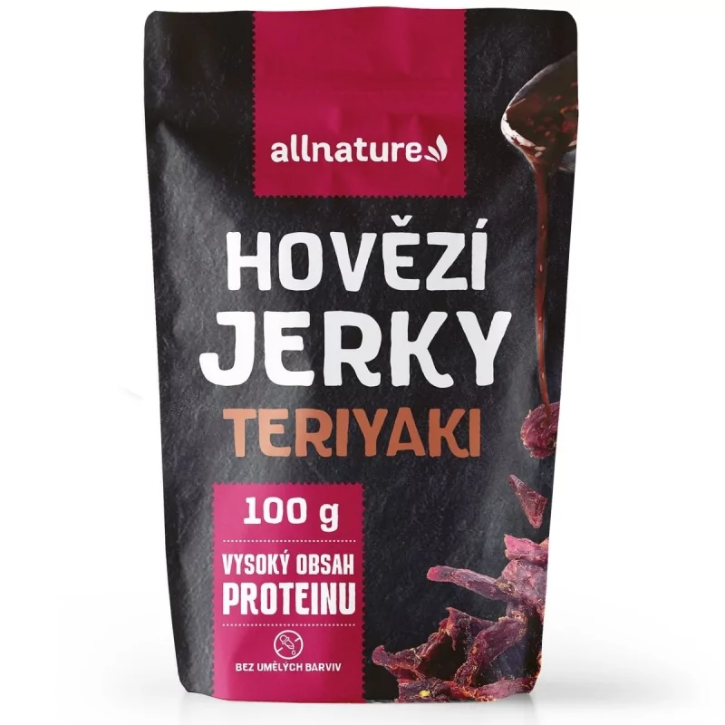 Beef Teriyaki Jerky Allnature - 100 g Beef Teriyaki Jerky Allnature - 100 g