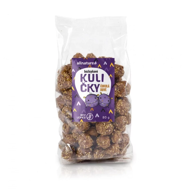 Bezlepkové Kuličky čokoládové Allnature - 80 g Bezlepkové Kuličky čokoládové Allnature - 80 g