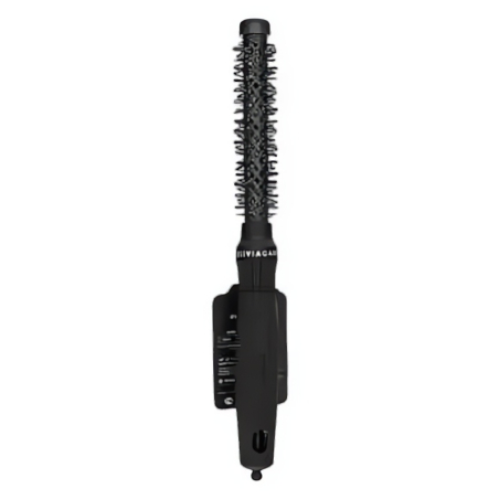 Olivia Garden Expert Blowout Shine Round Brush Black 15 mm