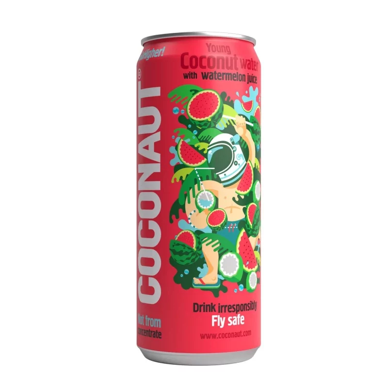 Coconaut Kokosová voda s melounovou šťávou Allnature - 320 ml