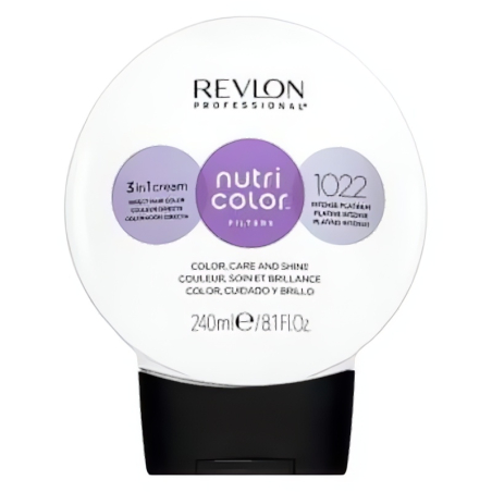 Revlon Professional Nutri Color Filters 3in1 Cream 1022 Intense Platinum 240 ml