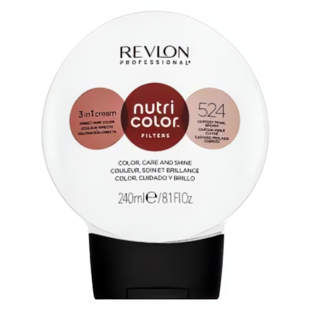 Revlon Professional Nutri Color Filters 3in1 Cream 524 Coppery Pearl Brown 240 ml