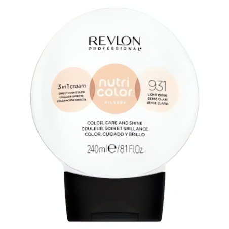 Revlon Professional Nutri Color Filters 3in1 Cream 931 Light Beige 240 ml