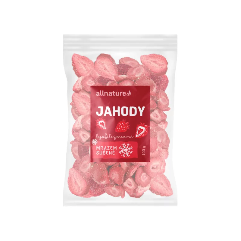 Jahoda sušená mrazem Allnature - 100 g Jahoda sušená mrazem Allnature - 100 g