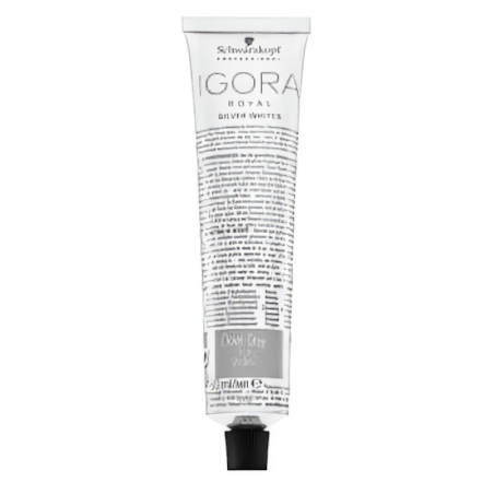 Schwarzkopf Professional Igora Royal SilverWhite Permanent White Refining Color Creme Dove Grey 60 ml