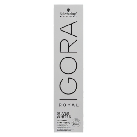 Schwarzkopf Professional Igora Royal SilverWhite Permanent White Refining Color Creme Gray-Lilac 60 ml