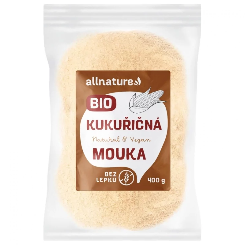 Kukuřičná mouka BIO Allnature - 400 g Kukuřičná mouka BIO Allnature - 400 g