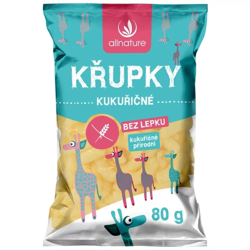 Kukuřičné křupky Allnature - 80 g Kukuřičné křupky Allnature - 80 g