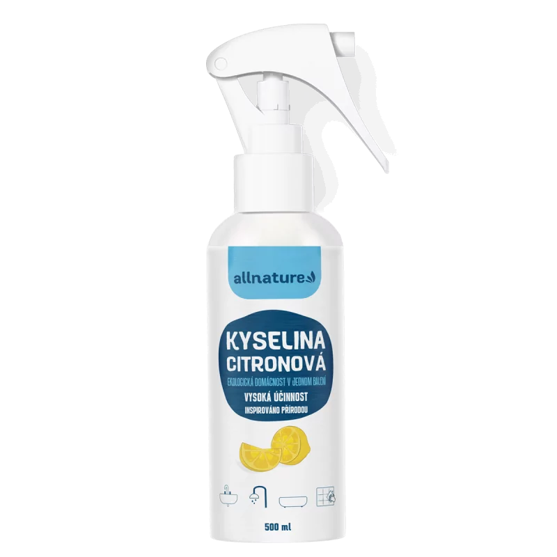 Kyselina citronová ve spreji Allnature - 500 ml Kyselina citronová ve spreji Allnature - 500 ml