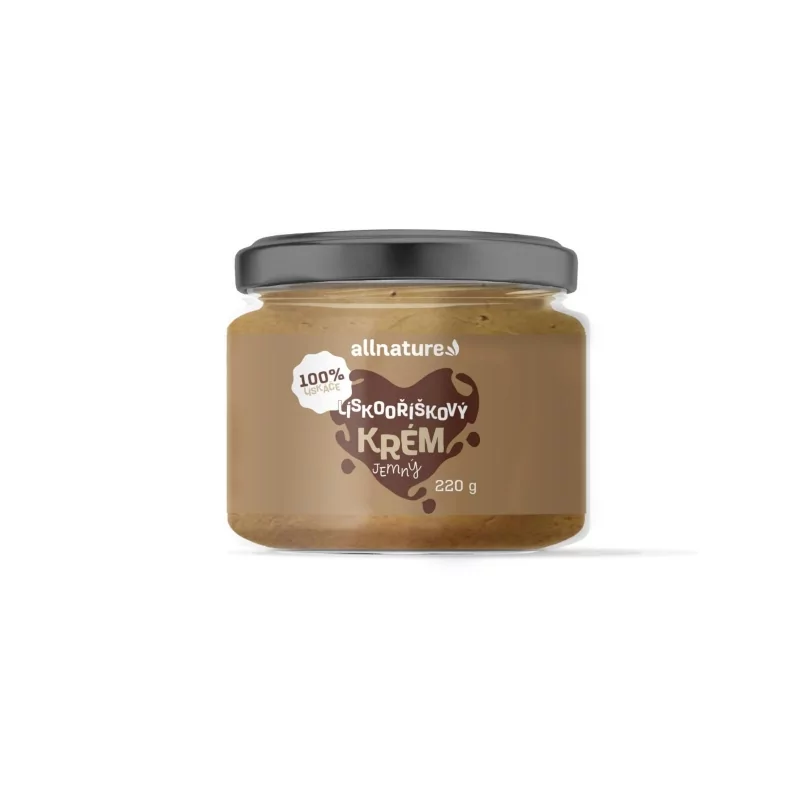 Lískooříškový krém Allnature - 220 g Lískooříškový krém Allnature - 220 g