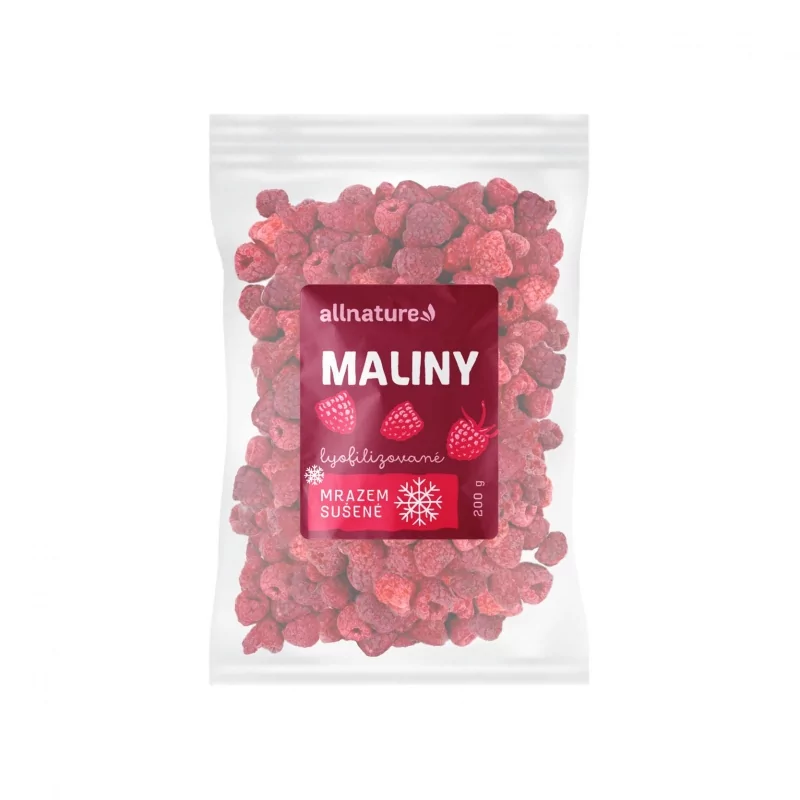 Malina sušená mrazem Allnature - 200 g Malina sušená mrazem Allnature - 200 g