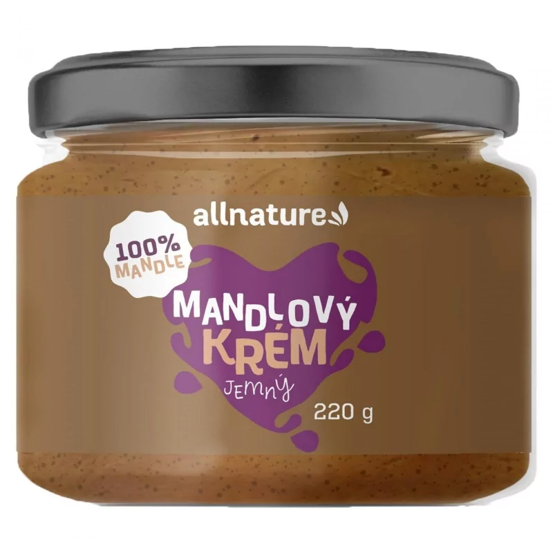 Mandlový krém Allnature - 220 g Mandlový krém Allnature - 220 g