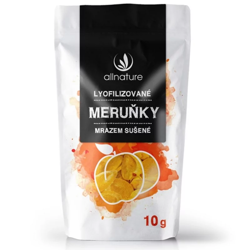 Meruňka sušená mrazem kousky Allnature - 10 g Meruňka sušená mrazem kousky Allnature - 10 g