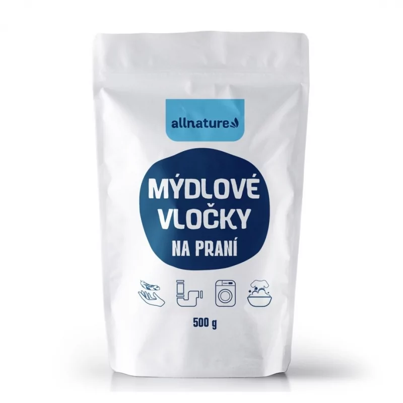 Mýdlové vločky Allnature - 500 g Mýdlové vločky Allnature - 500 g
