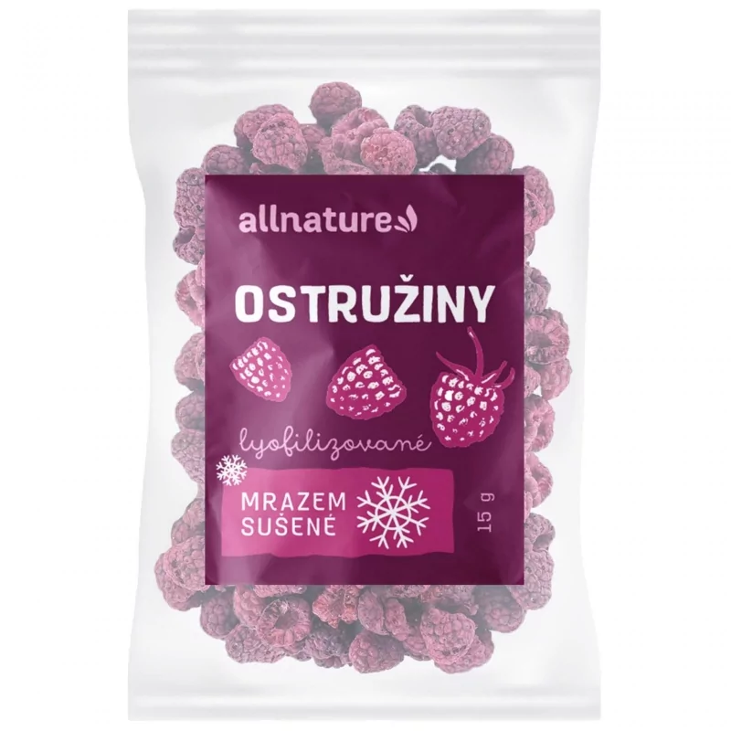 Ostružina sušená mrazem celá Allnature - 15 g Ostružina sušená mrazem celá Allnature - 15 g