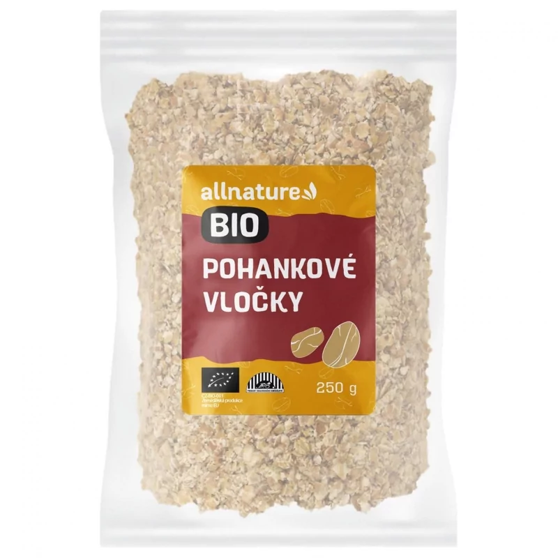 Pohankové vločky BIO Allnature - 250 g Pohankové vločky BIO Allnature - 250 g