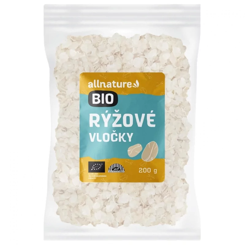 Rýžové vločky BIO Allnature - 200 g Rýžové vločky BIO Allnature - 200 g