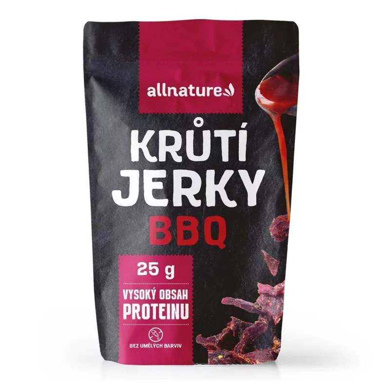 Turkey BBQ Jerky Allnature - 25 g Turkey BBQ Jerky Allnature - 25 g