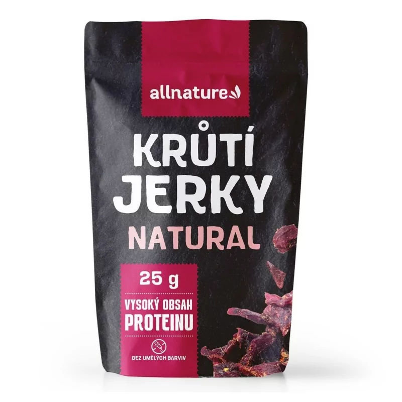 Turkey Natural Jerky Allnature - 25 g Turkey Natural Jerky Allnature - 25 g