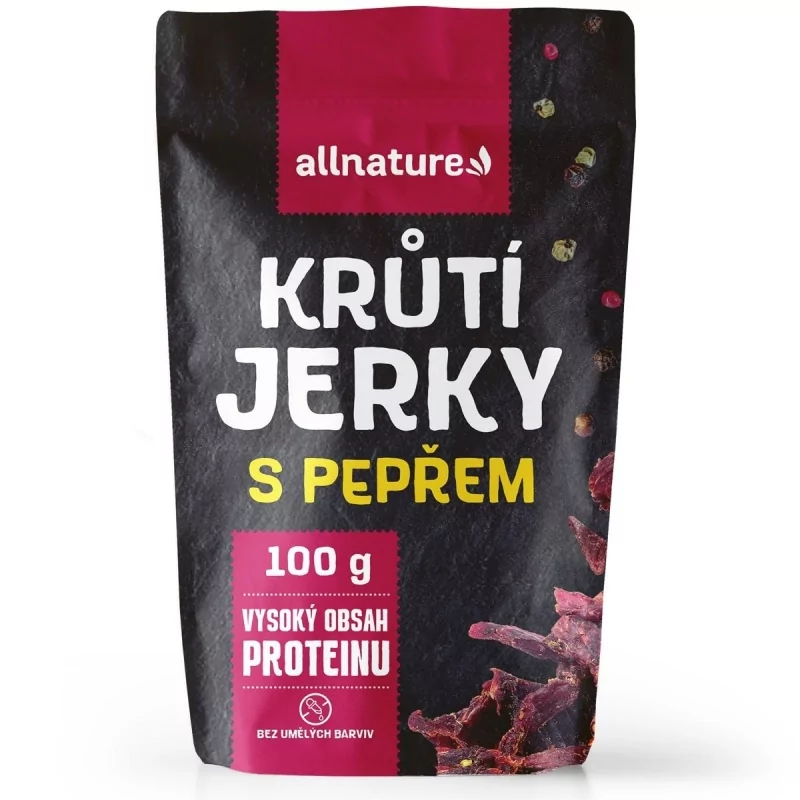 Turkey pepper Jerky Allnature - 100 g Turkey pepper Jerky Allnature - 100 g