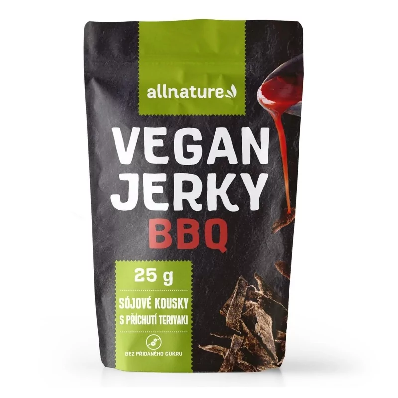 Vegan BBQ Jerky Allnature - 25 g Vegan BBQ Jerky Allnature - 25 g