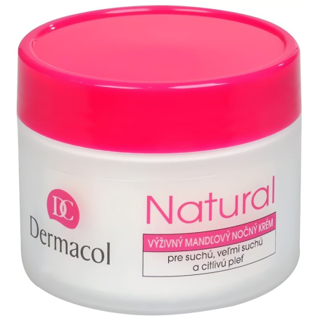 Výživný mandlový noční krém Natural Dermacol - 50 ml