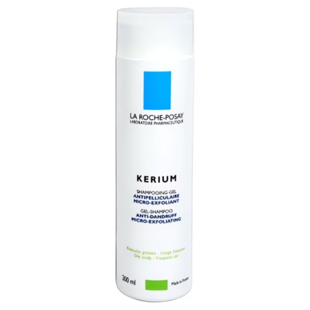 Gelový šampon na mastné lupy Kerium La Roche Posay - 200 ml
