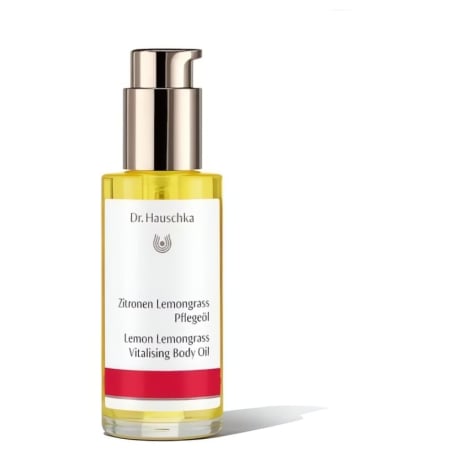 Revitalizační tělový olej citron lemongrass (Lemon Lemongrass Vitalising Body Oil) Dr. Hauschka - 75 ml
