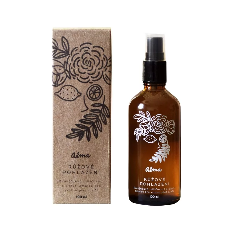 Růžové pohlazení (Dvoufázová odličovací a čistící emulze pro zralou pleť a oči) Alma - 50 ml Růžové pohlazení (Dvoufázová odličovací a čistící emulze pro zralou pleť a oči) Alma - 50 ml