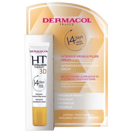 Remodelační protivráskové sérum 3D Hyaluron Therapy (Intensive Wrinkle-Filler Serum) Dermacol - 12 ml