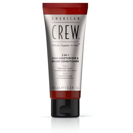 Hydratační kondicionér na tvář a vousy (2in1 Skin Moisturizer & Beard Conditioner) American Crew - 100 ml