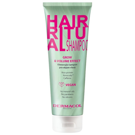 Obnovující šampon pro objem vlasů Hair Ritual (Grow & Volume Shampoo) Dermacol - 250 ml