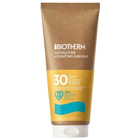 Ochranné hydratační mléko SPF 30 Waterlover (Hydrating Sun Milk) Biotherm - 200 ml